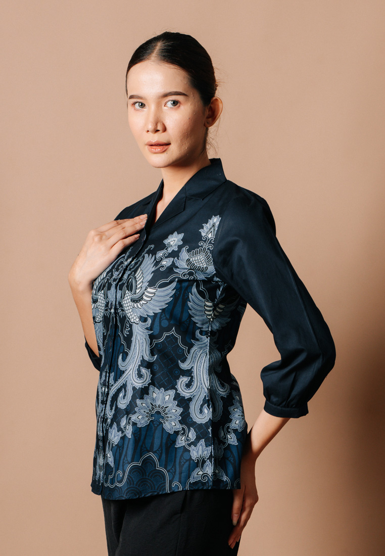 Hadinata Batik Wanita Superfine Blouse Yuwita Yatha-0